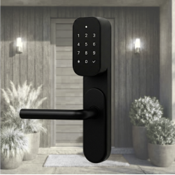 Serrures intelligentes pour vos maisons, Airbnb ou hôtels, offrant une gestion simple et sécurisée des accès.