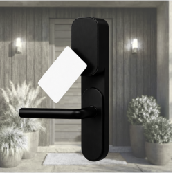 Serrures intelligentes pour vos maisons, Airbnb ou hôtels, offrant une gestion simple et sécurisée des accès.